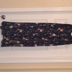 Flower print, Maxi Skort, Size L